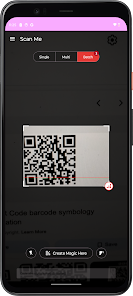 Scanner home with Single, Batch, and Auto modes